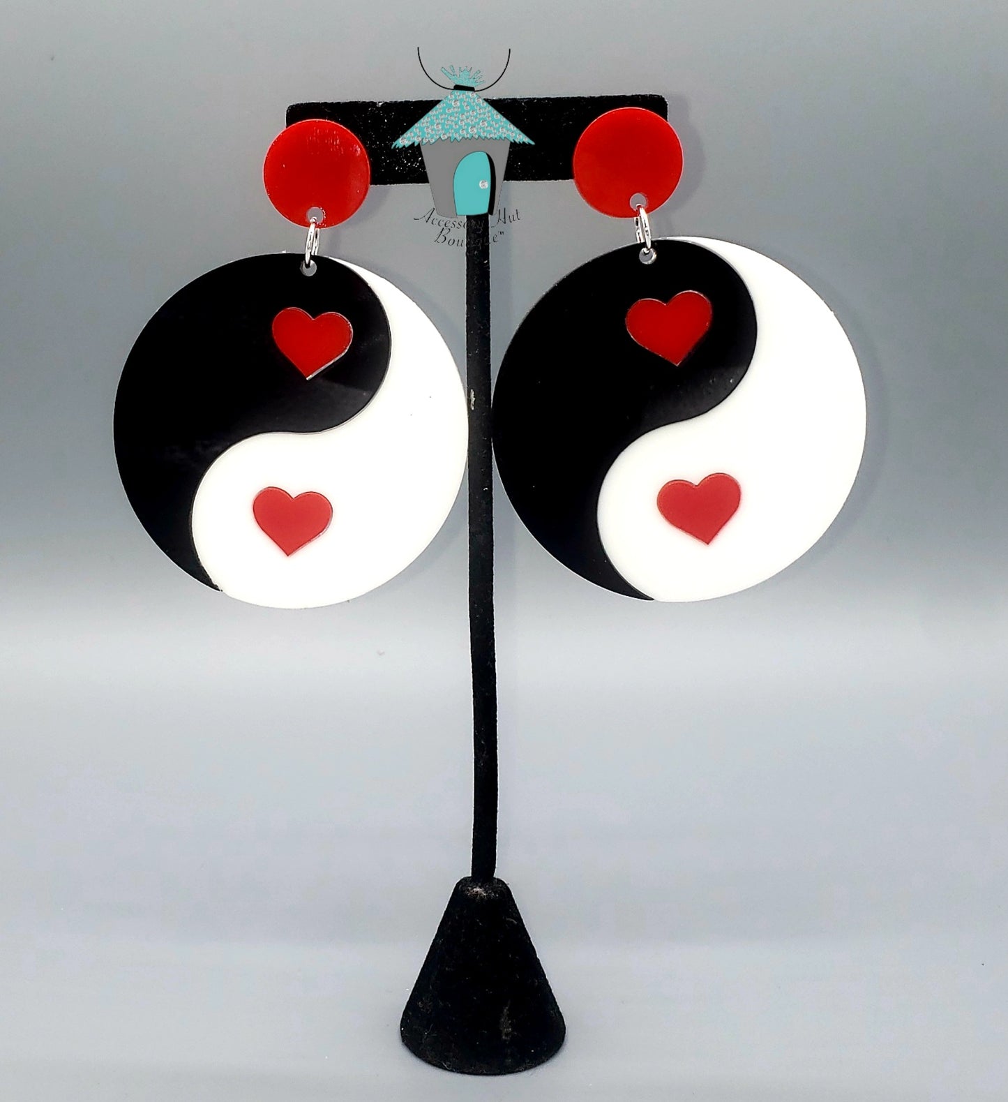 Yin Yang: Opposite Attract Acrylic Earrings