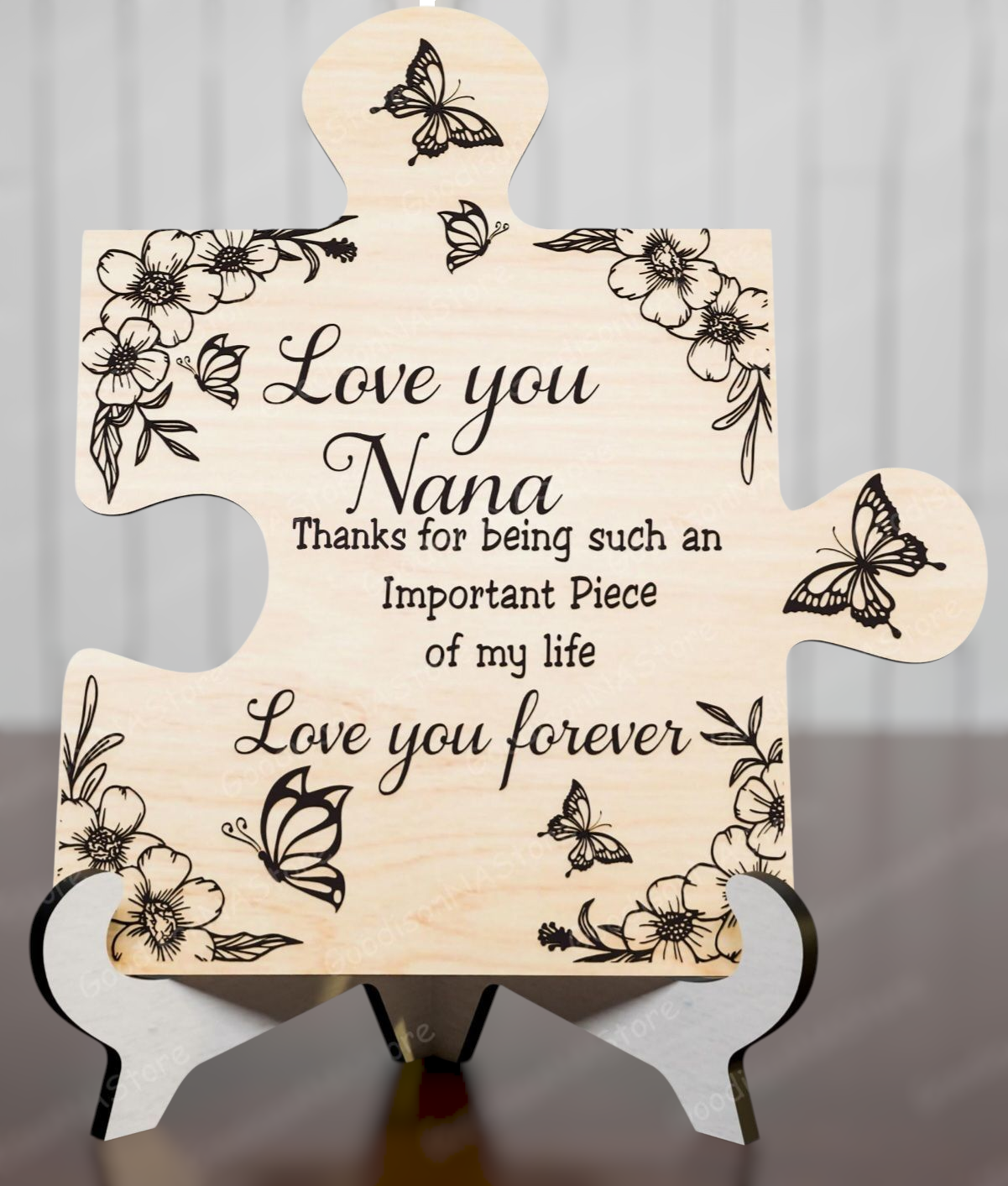 "You’re the Missing Piece" Decorative Puzzle Sign