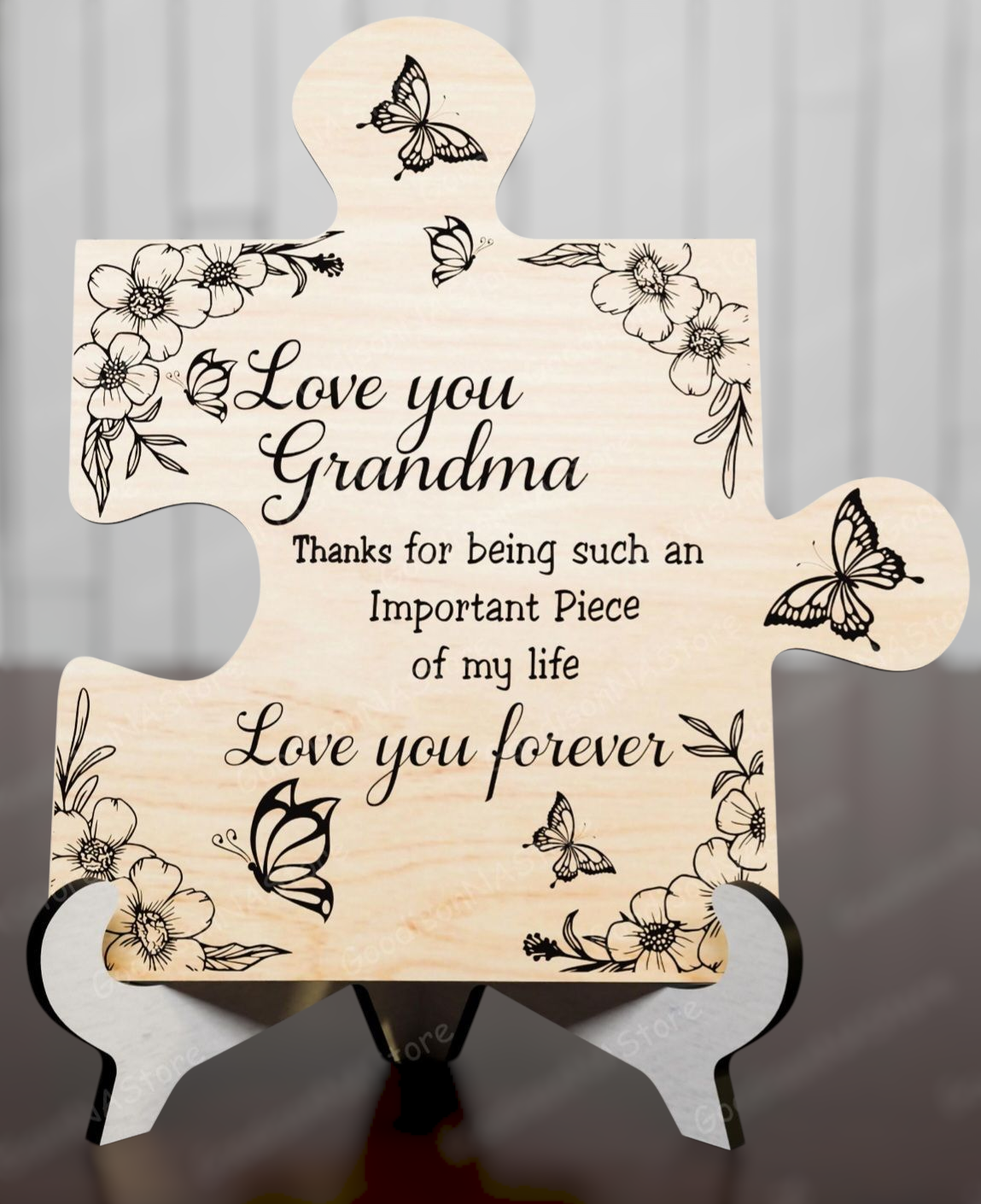"You’re the Missing Piece" Decorative Puzzle Sign
