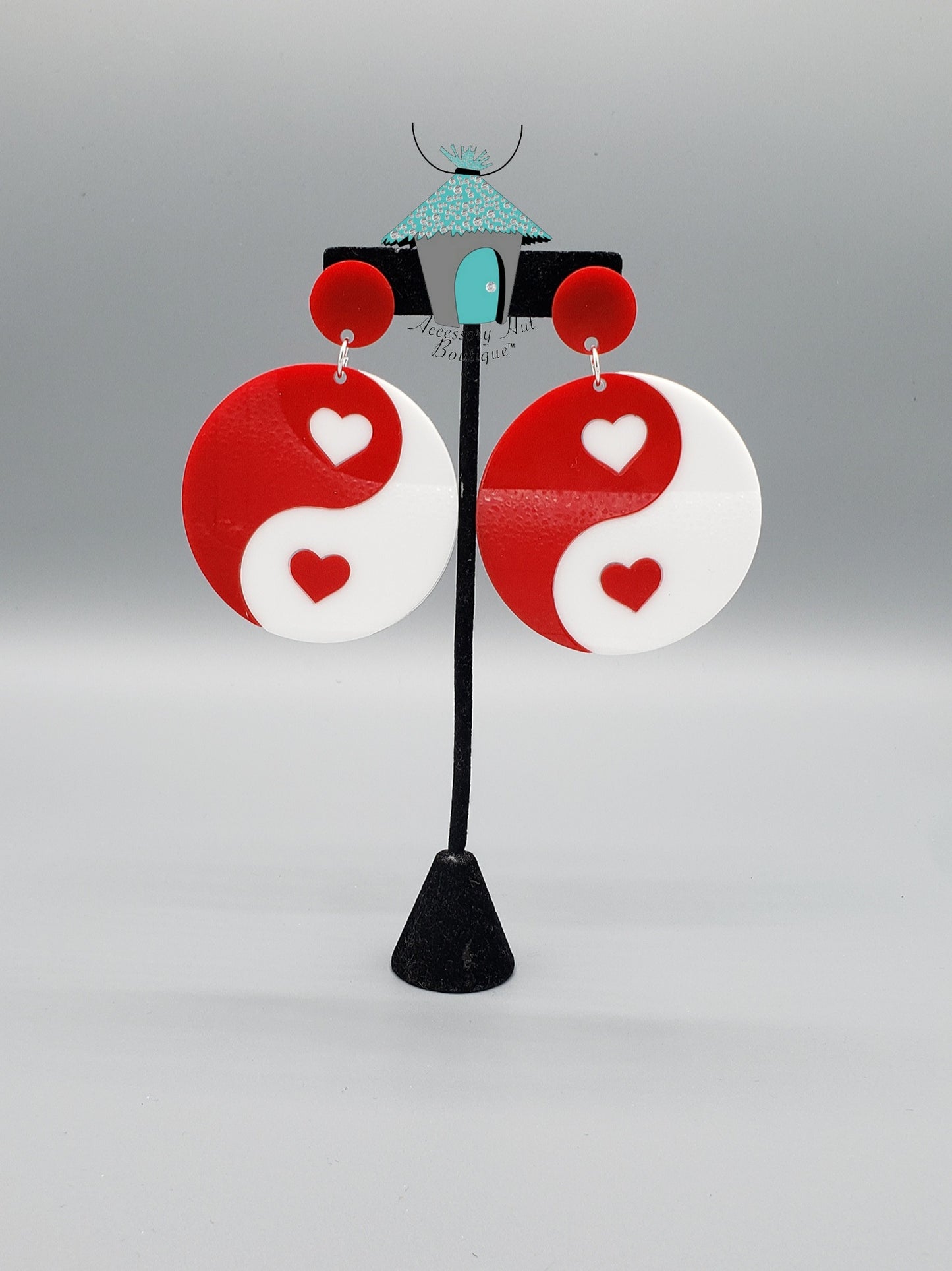Yin Yang: Opposite Attract Acrylic Earrings