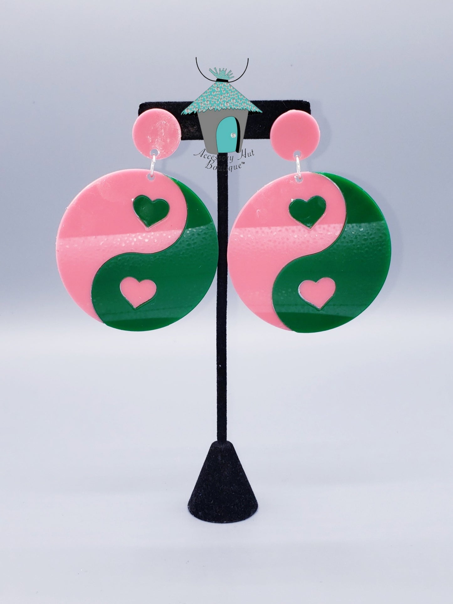 Yin Yang: Opposite Attract Acrylic Earrings