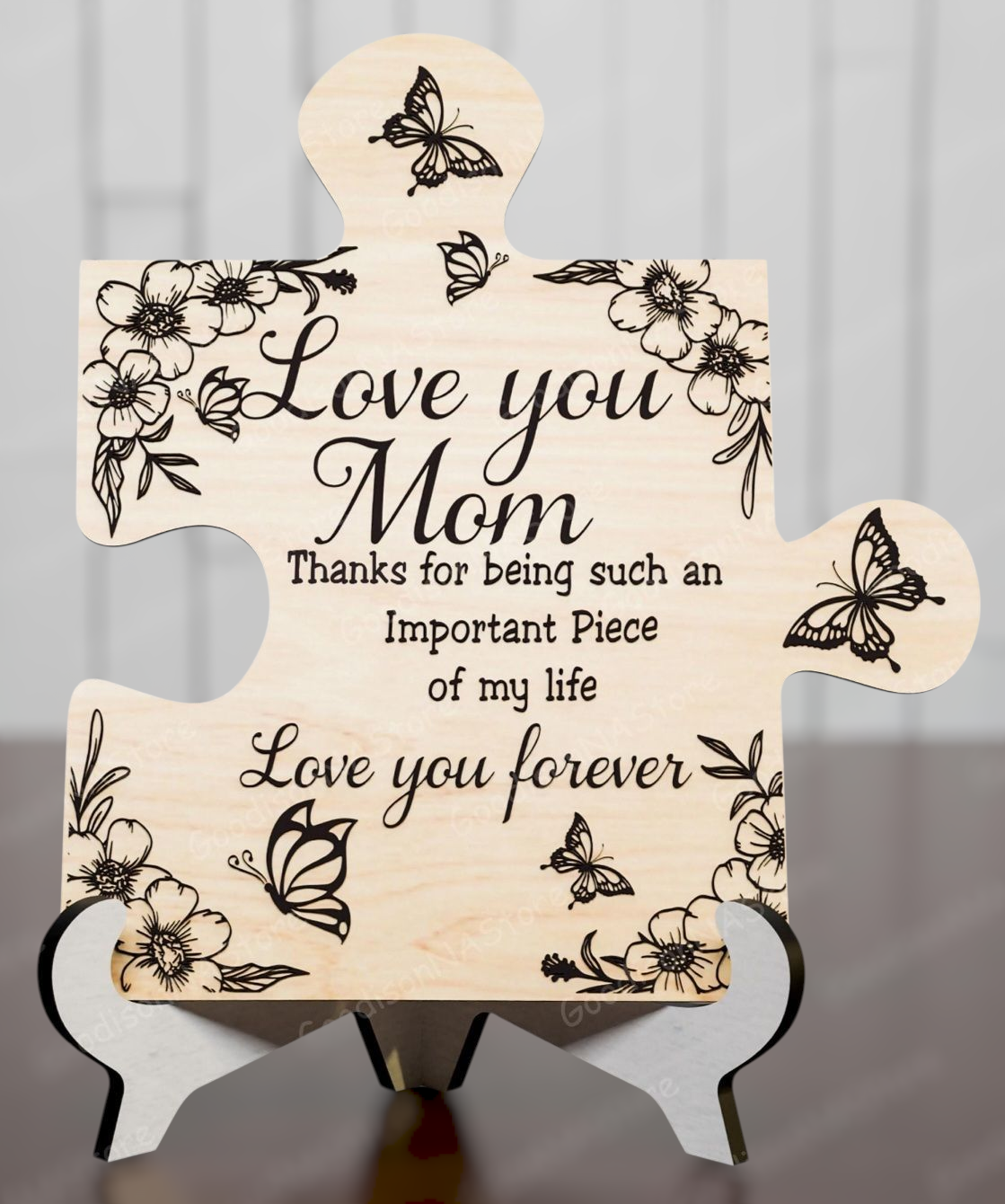 "You’re the Missing Piece" Decorative Puzzle Sign