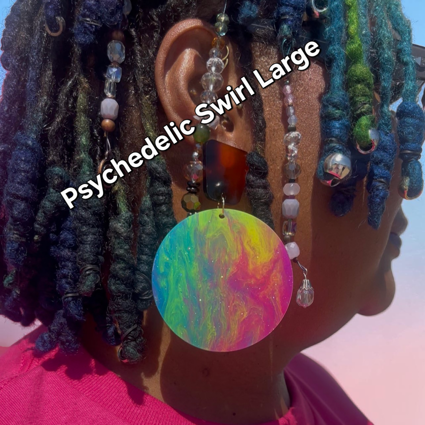 The Shell Shocked Collection – Neon Acrylic Statement Earrings