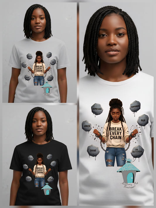 The 2026 "Break Every Chain" Empowerment T-Shirt Collection