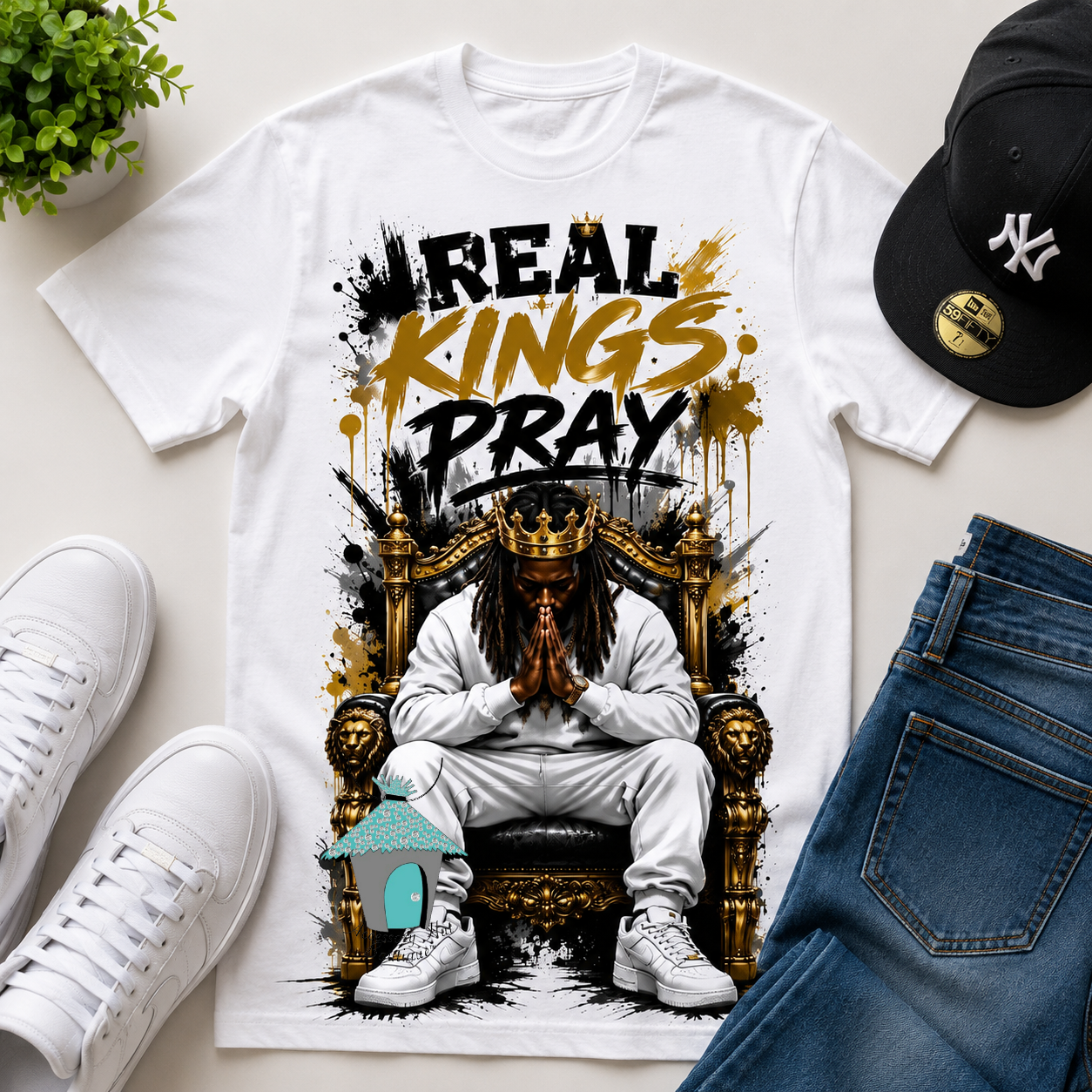 Real Kings Collection | Faith. Legacy. Prayer. | Graphic Tee