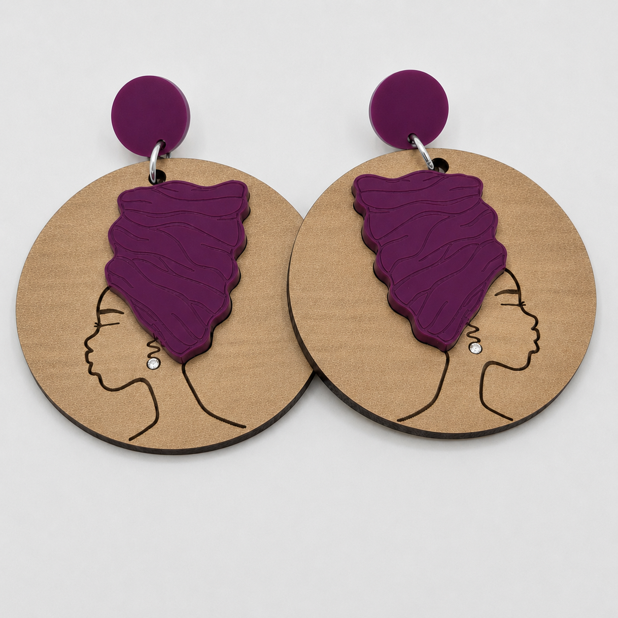 Wrapped in Confidence™ Statement Earrings | Signature Collection