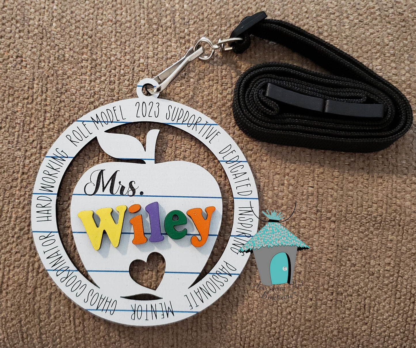 Inspirational Teacher Lanyard